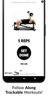 Exerprise Workout Meal Planner android App screenshot 3